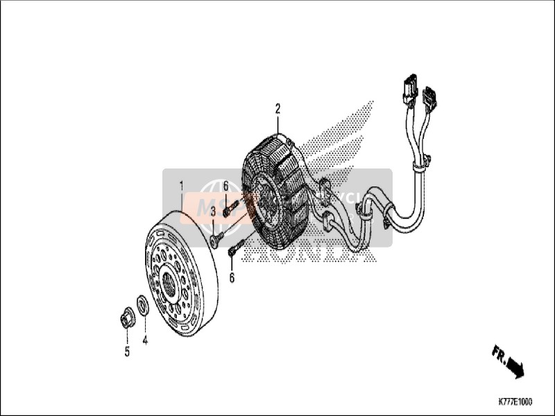 31220K78V01, Estator Comp., Honda, 0